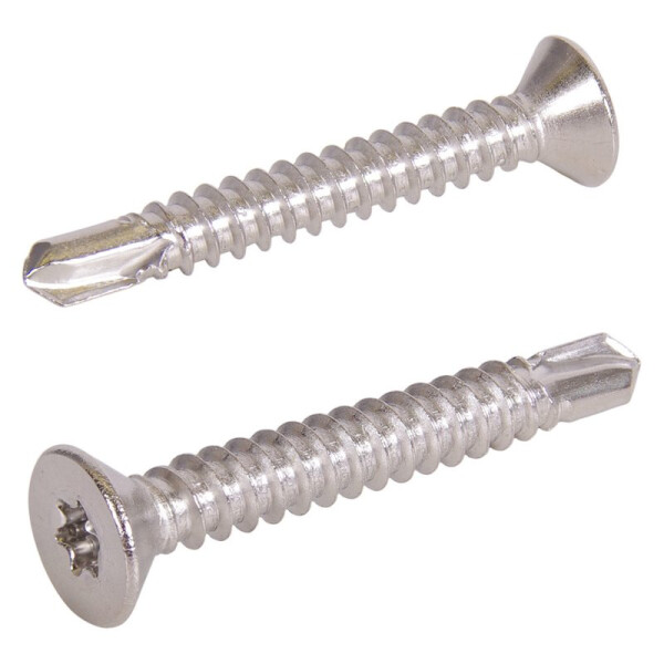 Bohrschraube Senkkopf, DIN7504, verzinkt, PH, 4,8x19mm, Paket 250 Stück