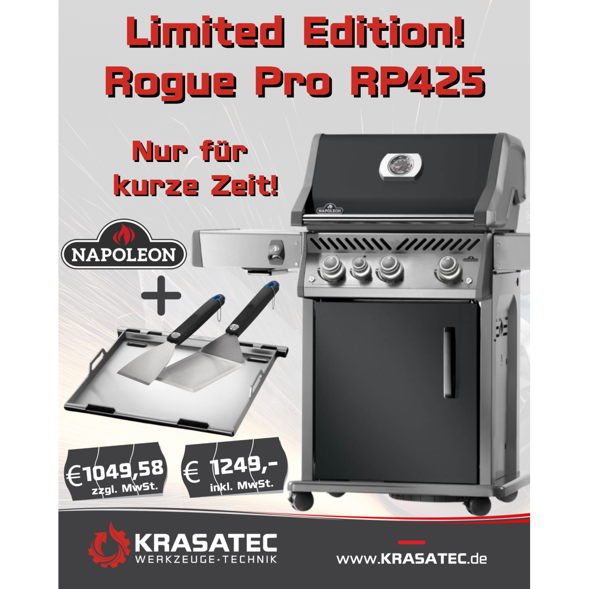 NAPOLEON Rogue Pro RP425 Special Edition Gasgrill, 3...