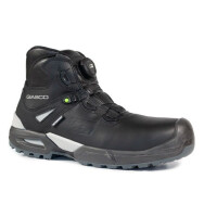 ABV GIASCO Arolla S7S FO CI HI HRO SC SR, Sicherheitsschuh, Gr. 44, Farbe: schwarz, knöchelhoch, WPA-wasserabweisendes Vollleder