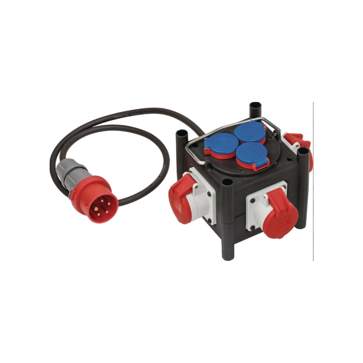Stromverteiler Stecker 400V/16 A 3xCEE400V+3x230V...