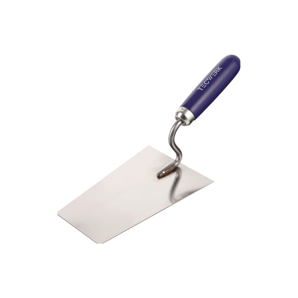 Maurerkelle L.180mm B.125mm m.Buchenholzheft,S-Hals...