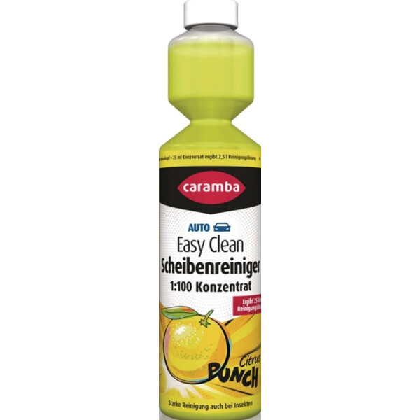 Scheibenreiniger Sommer Easy Clean Konzentrat 1:100 250ml Dosierflasche CARAMBA