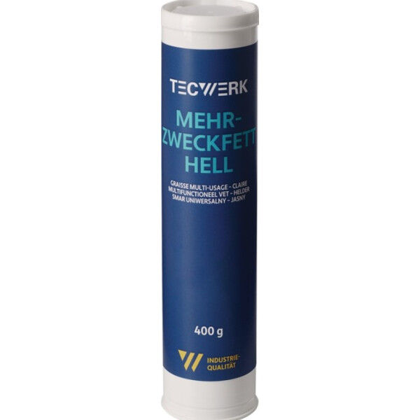 Mehrzweckfett 400g hell Kartusche TECWERK