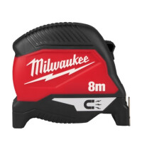 MILWAUKEE Premium-Bandmaß 8 m magnetisch, 30 mm breites Band