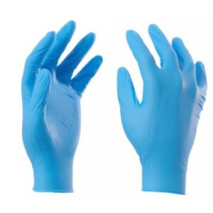 PAYPER GIONNY NITRO-TOUCH NPF 50, Nitril-Einweghandschuhe, Größe S, blau, latexfrei, puderfrei, Stärke 0,09mm, VPE 100 Stück, Lebensmittelgeeignet