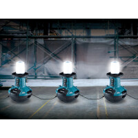 Makita ML010G LED-Flächenbeleuchtung 18V / 40 V XGT / 230V, 550lx, 5500lm, 3 Helligkeitsstufen, ohne Akku