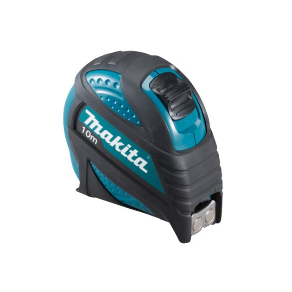 Makita B-57168 Bandmaß 10m, magnetisch, Polyesterbeschichtung, integrierter Dämpfer, beidseitiger Hakenschutz