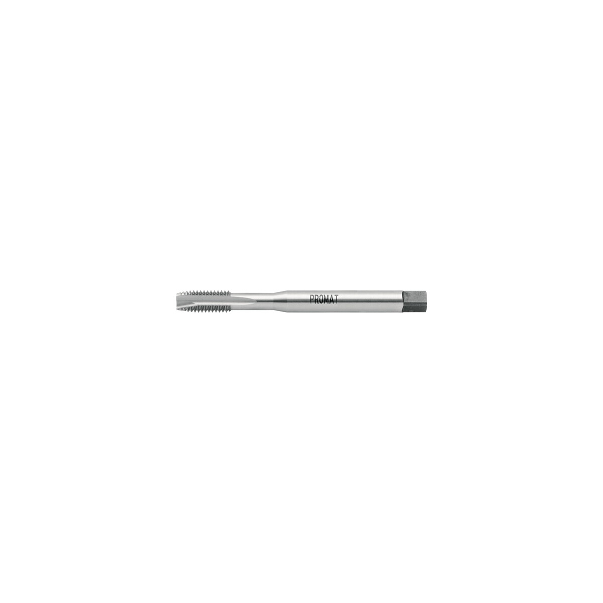 Maschinengewindebohrer DIN 371B M4x0,7 mm HSS-Co 6H TECWERK