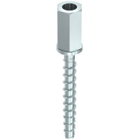 HECO Betonschraube MULTI-MONTI-plus I 7,5x40, Innengewindeanker M8/M10 x 23, Klemmstärke 5 mm, verzinkt, SW13, VPE 40 Stück