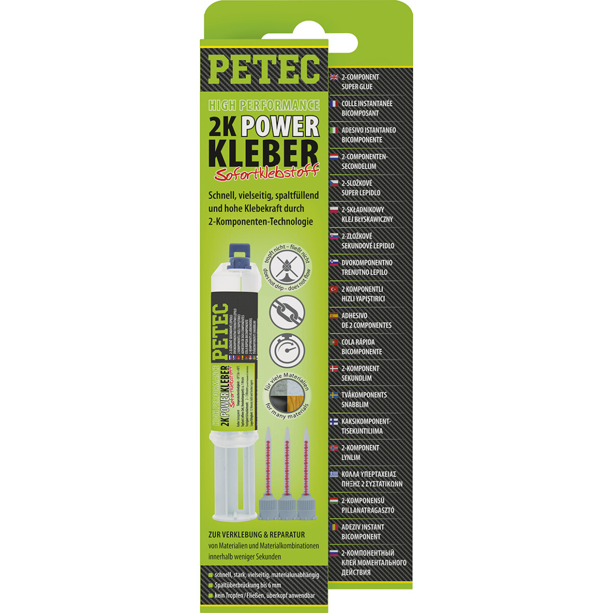 PETEC 2K-POWERKLEBER high performance 2K...