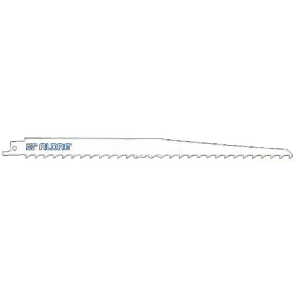 ALDRE SAW HSS Bi-Cobalt Metall Säbelsägeblätter, Holz, GL 150mm, SL 130mm, 6ZpZ, Paket a 5 Stück