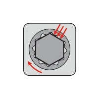 EOL Ringmaulschlüssel SW 19mm L.230mm Form A CV-Stahl PROMAT