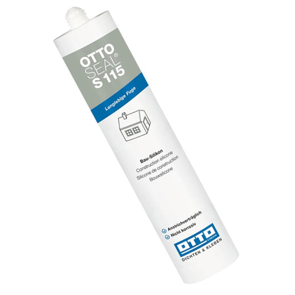 Otto Ottoseal S 115 Bau Silikon neutral, 310 ml, anthrazit