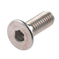Senkkopfschraube TX25, DIN7991, ISO10642, A2, M5 x 16mm, Paket 500 Stück