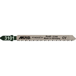 MPS Stichs&auml;geblatt Typ 3101 CV kreuzgeschliffen konisch, Schnittl&auml;nge : 75 mm, Gesamtl&auml;nge: 100 mm, Materialst&auml;rke: 4 - 30mm, ideal f&uuml;r feine Schnitte in Hart-, Weichholz, laminierter Holzfaserplatten, Kunststoffen, Paket 5 St&uuml;ck