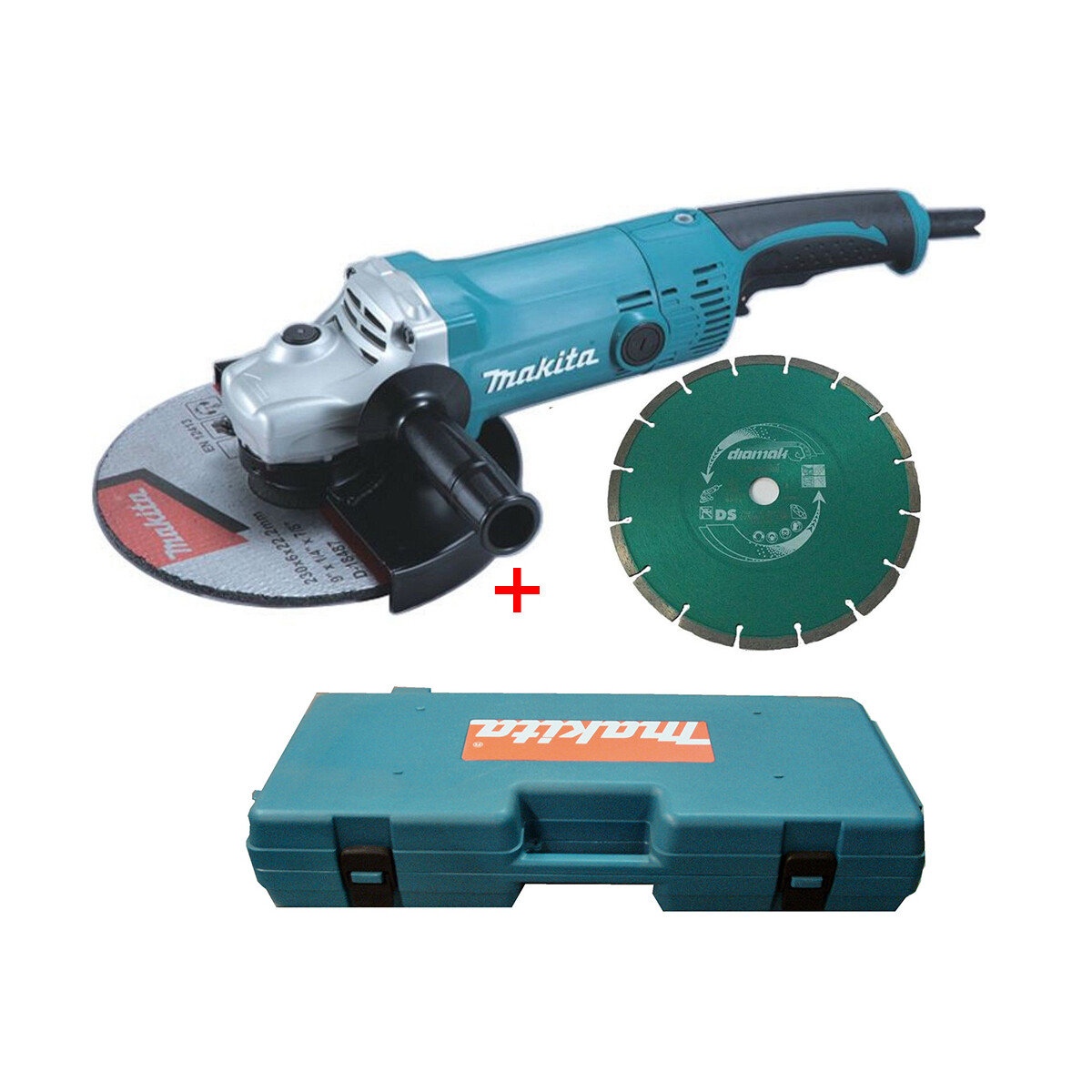 Makita Winkelschleifer GA9050R 230mm 2000W mit Makita...