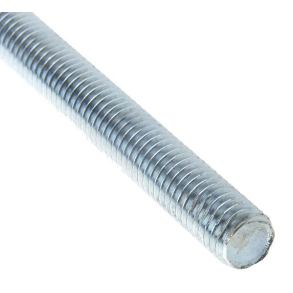 Gewindebolzen Form A, DIN976, verzinkt, M10 x 100mm, Paket 100 Stück