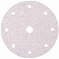 ABV Makita Klettschleifscheibe gelocht P-37845, 150 mm, Körnung P60, für Makita Exenterschleifer B06030J / B06040J, Lack / Spachtel, VPE 10 Stück