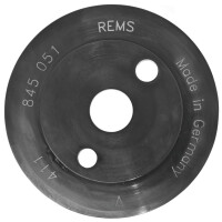 REMS/ROLLER Schneidrad V Kunststoff- und Verbundrohre für Disc 100, Art.Nr. 845051