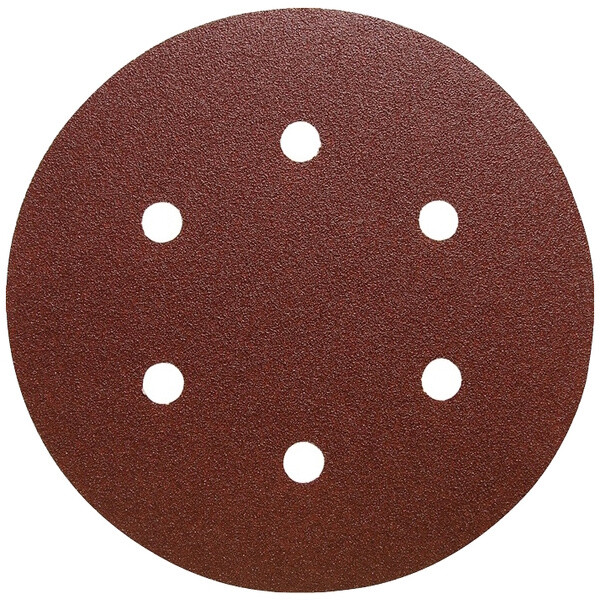 KLINGSPOR Klettschleifscheibe gelocht, 150mm, Körnung P60, für BOSCH Exenterschleifer