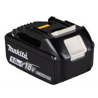 Makita Akku BL1850B, 18V / 5Ah Li-Ion mit LED-Füllstandsanzeige Original Kein Nachbau