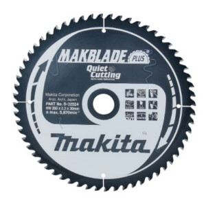 Makita MAKBLADE HM - Sägeblatt 260x30mm, 60Z, B-32524