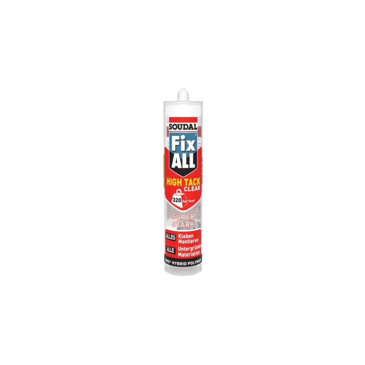 SOUDAL 305GR Fix All High Tack Clear Konstruktionskleber,...