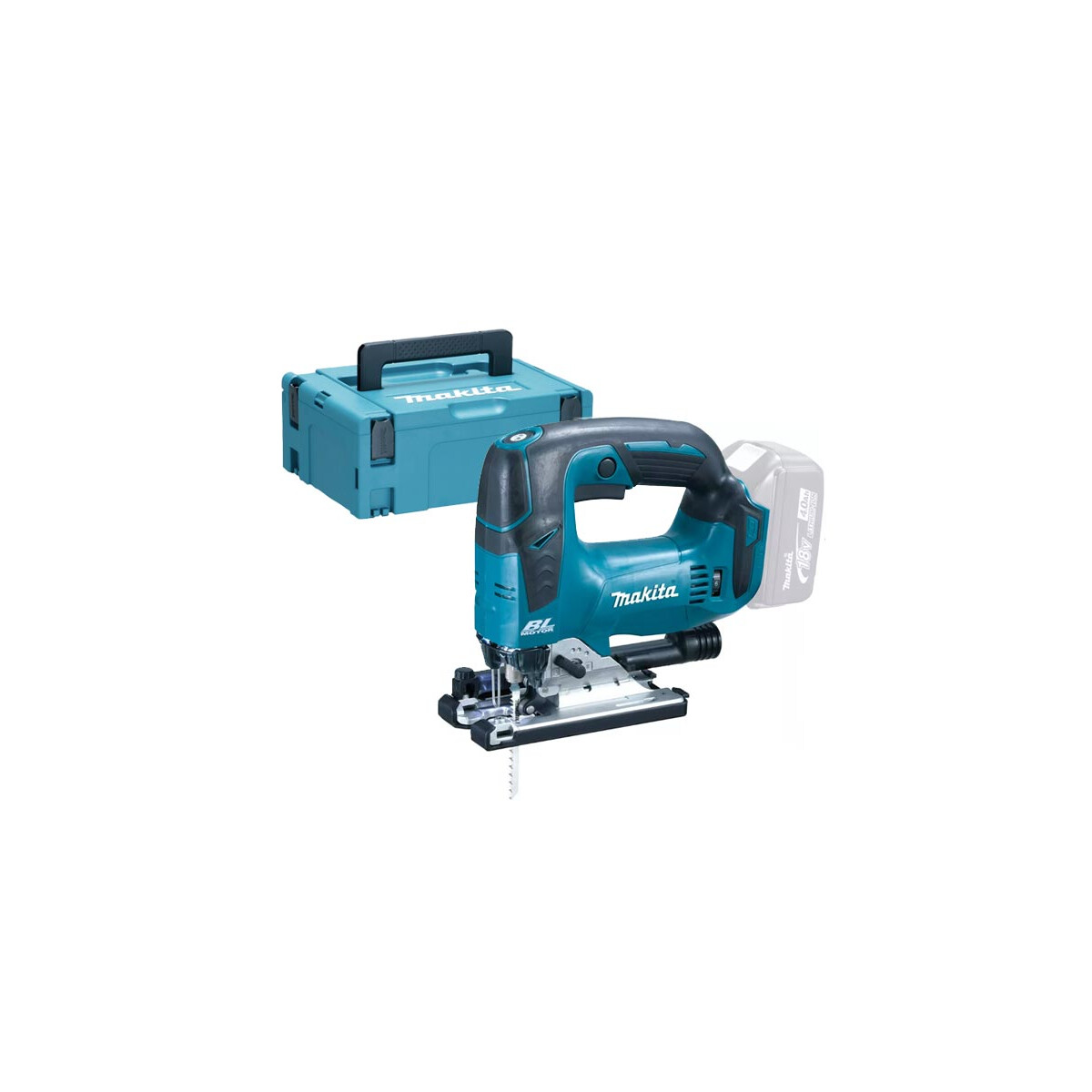 Makita DJV181ZJ Akku-Pendelhubstichsäge mit Knauf,...