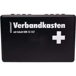 Betriebsverbandkasten kl. KIEL B260xH160xT80ca.mm schwarz S&Ouml;HNGEN