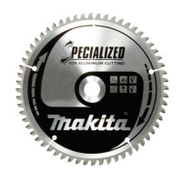 Makita B-33261, SPECIALIZED HM-Kreissägeblatt 190x2,4x30mm, 60 Zähne, Zahnwinkel 0°, Aluminium, für DHS782, DHS783, HS7611, HS7601, HS7101, HS004G, 5017RKB