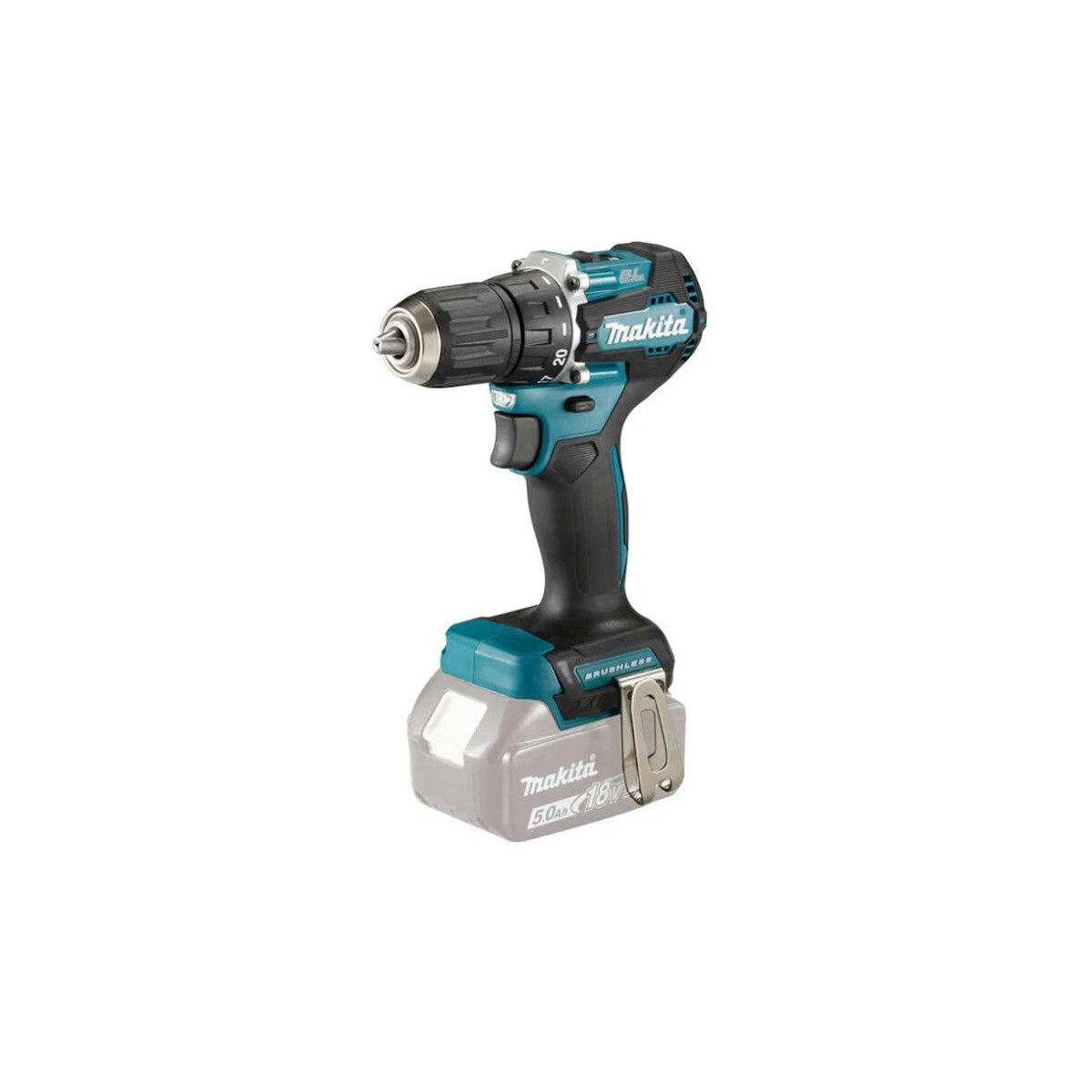 Makita DHP484ZJ Akku-Schlagbohrschrauber, 18V, 54Nm,...