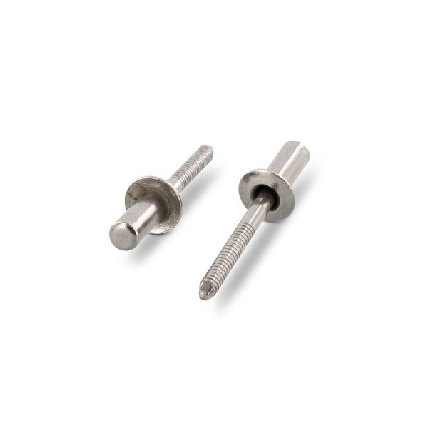 ABV SP Dichtblindniet A2, Blindniete 4,8 x 12mm, luft/wasserdicht, VPE 500 Stück