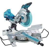 Makita LS1219L Kapp- und Gehrungssäge, 1.800 Watt, Schnittleistung 90° 107x363mm/92x382mm, Laserlinie