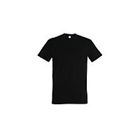 Rundhals Herren T-Shirt "Imperial" # 11500, Farbe: schwarz, Größe M