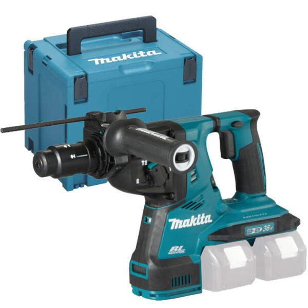 Makita DHR281ZJ Akkukombihammer, SDS-Plus, 2x18V, 2,9J, BL-Motor, Sologerät im Makpac Größe 4