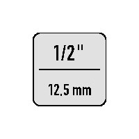 Kraftstecknusssatz 35-tlg.1/2 Zoll lang,6-kant PROMAT