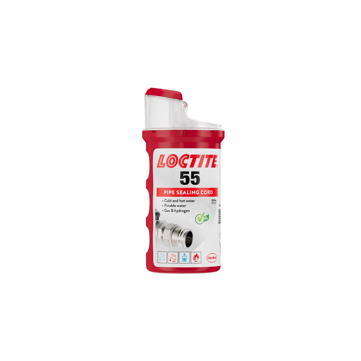 4x LOCTITE 55 Gewindedichtfaden, Farbe weiß,...