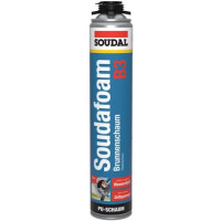 SOUDAL Soudafoam Gun Brunnenschaum 750 ml, Farbe grün, B3, Pistolenschaum