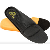 QQ albatros Einlegesohle Evercushion Custom fit high, Gr. 36, Farbe: gelb, (schmaler Fuß)