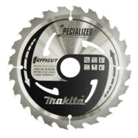 Makita B-64191, EFFICUT HM-Kreissägeblatt 190x1,45x30mm, 24 Zähne, Holz, für DHS782, DHS783, HS7611, HS7601, HS7101, HS004G, 5017RKB