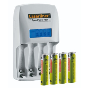 Laserliner SpeedPowerPack Schnellladegerät mit 4...
