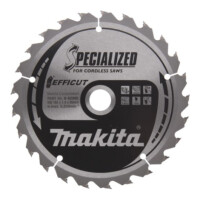 Makita B-62985, EFFICUT HM-Kreissägeblatt 165x1,4x20mm, 25 Zähne, Holz, für DHS630, DHS660, DHS661, DHS680, HS012G, HS6601, SP6000, DSP600, DSP601, HS6101, DLS600