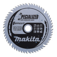 Makita B-57336, EFFICUT HM-Kreissägeblatt 165x1,45x20mm, 56 Zähne, Holz/Laminat/MDF/Kunststoff, für DHS630, DHS660, DHS661, DHS680, HS012G, HS6601, SP6000, DSP600, DSP601, HS6101, DLS600