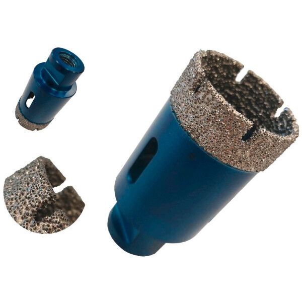 KST FLIESENTIGER Premium Diamant-Fliesenbohrkrone 20 mm, Aufnahme M14 IG, Nutzlänge 50 mm