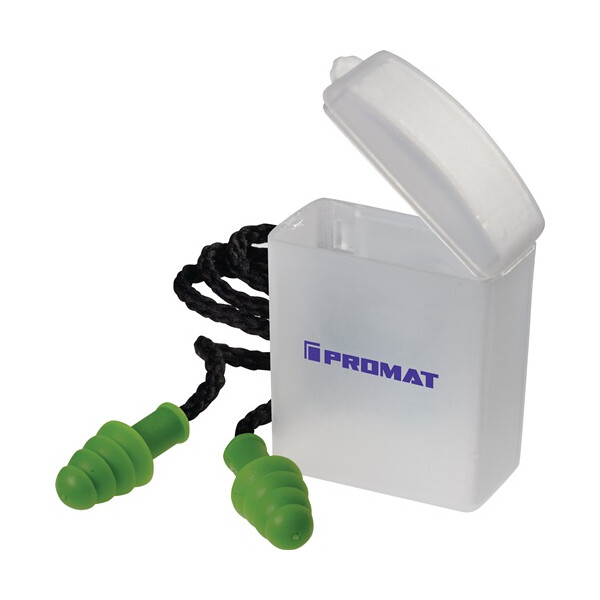 Gehörschutzstöpsel SAFELINE IV EN 352-2 SNR 33 dB 1 PA/Box PROMAT