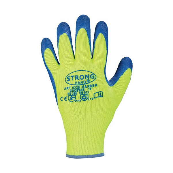 ABV Handschuhe Harrer Gr.10 gelb/blau EN 388 PSA II