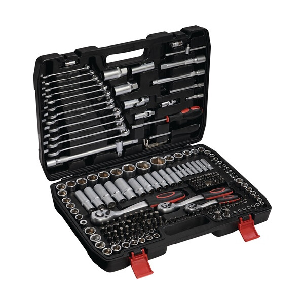 Steckschlüsselsatz 215-tlg.1/4+3/8+1/2 Zoll SW 4-32mm Z.72/72/72 6KT NOW