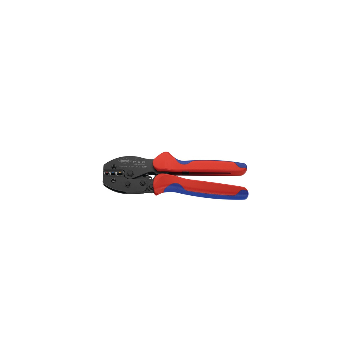 Knipex Crimpzange PreciForce® L.220mm 0,5- 6 (AWG...