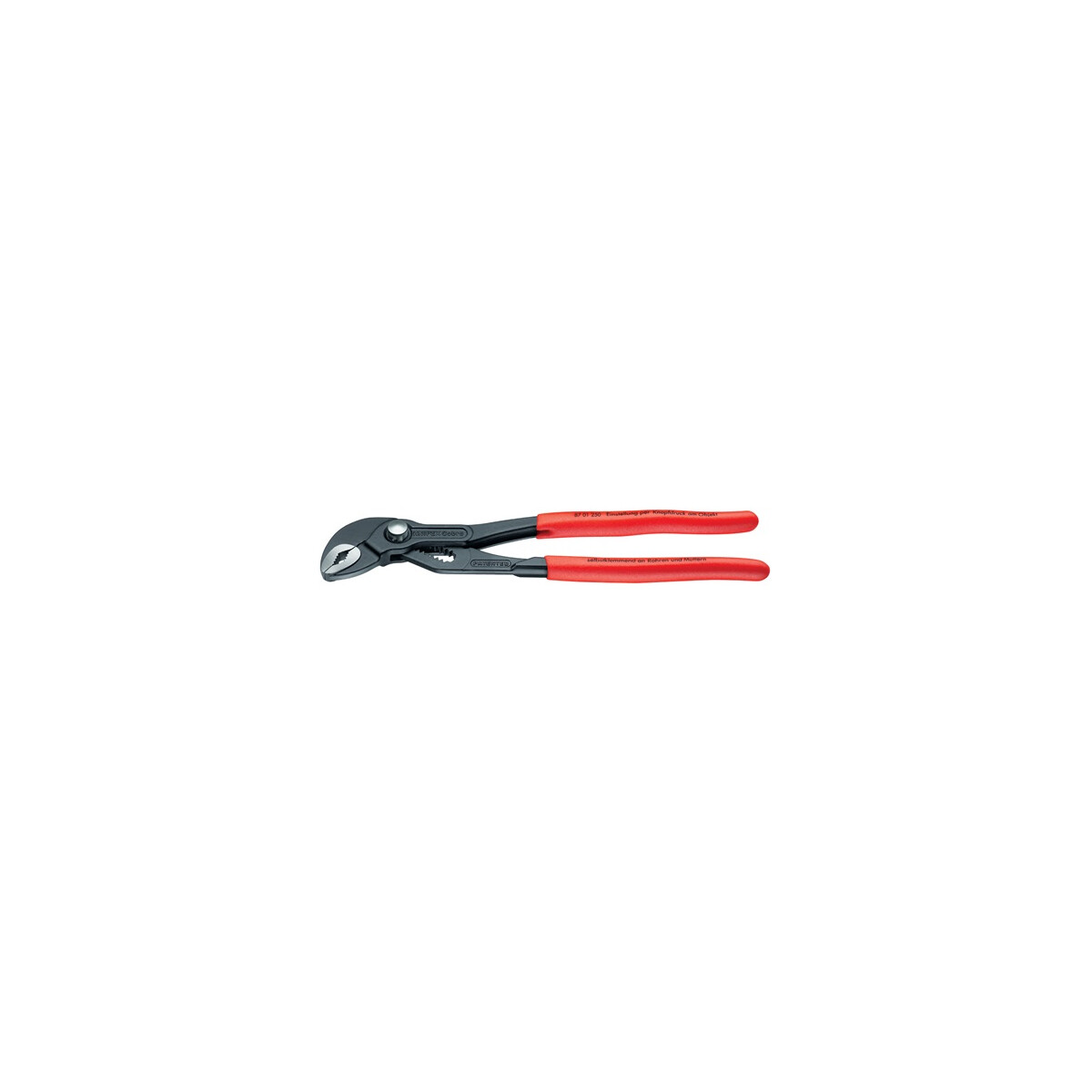 Knipex Cobra Rohr- und Wasserpumpenzange 180 mm,...