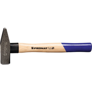 Schlosserhammer 500g Stiel-L.320mm Hickory m.Nylonschutzhülse PROMAT